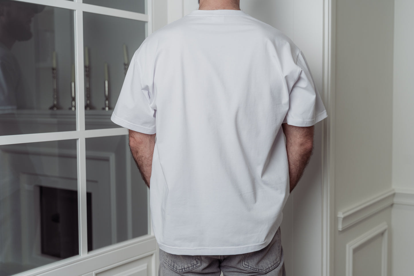 Nauja! Unisex Oversize marškinėliai (Mocha)